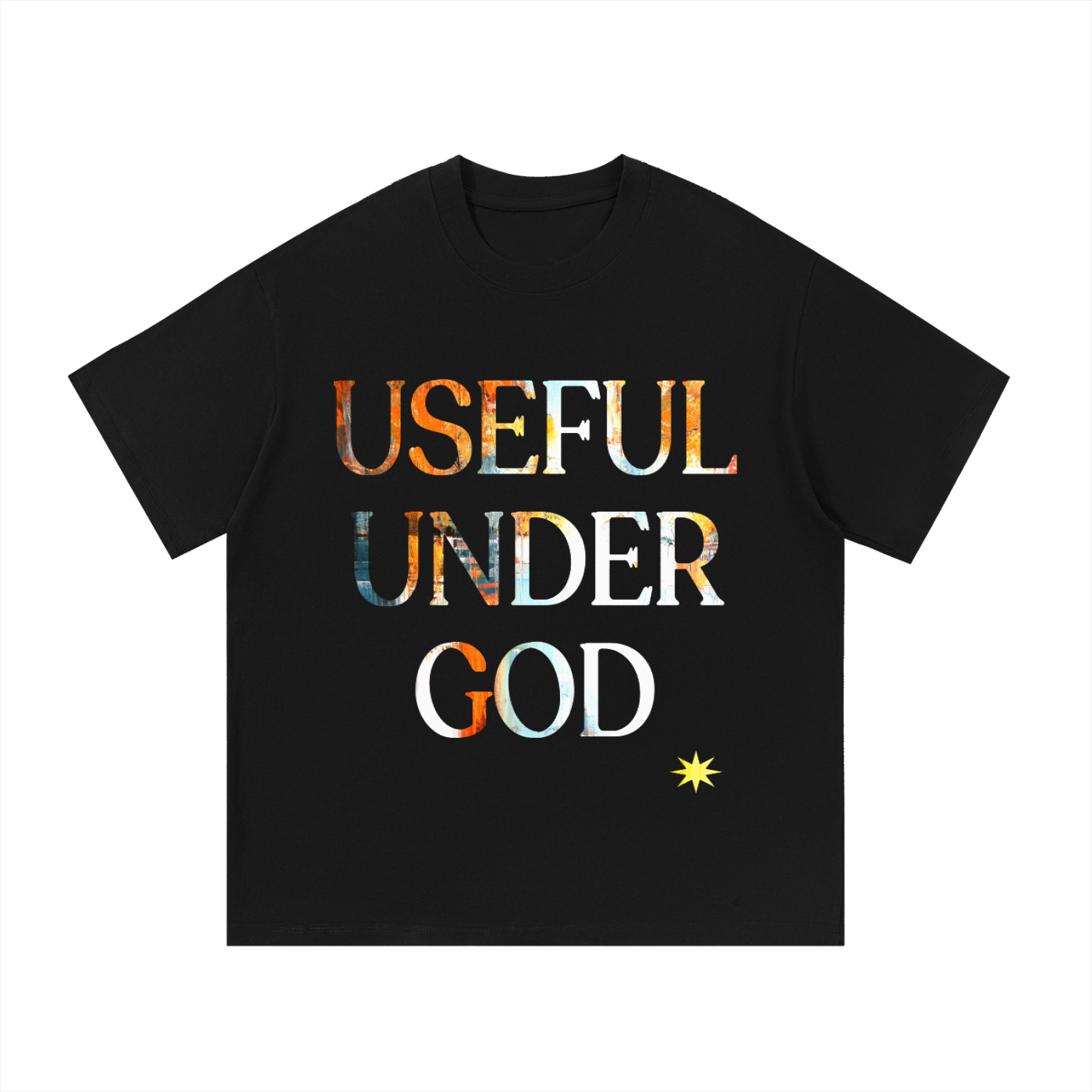 Useful Under God Tee | Christian Streetwear Graphic Tee | Nexus Luxora