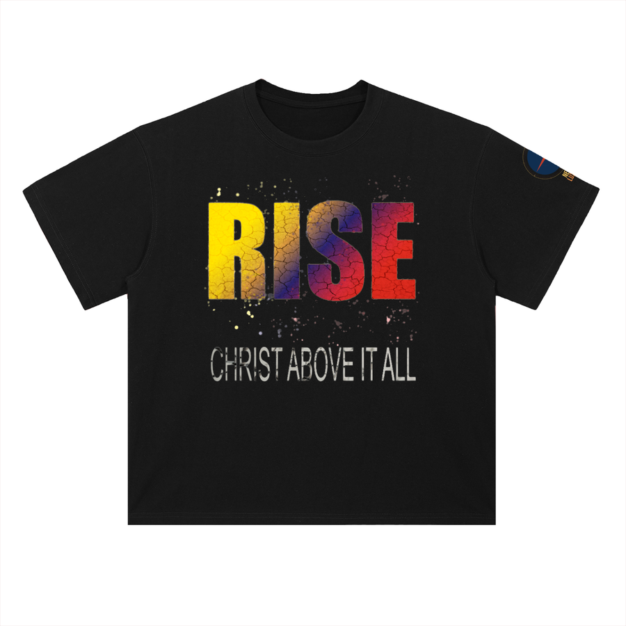RISE — Christ Above All Tee| Nexus Luxora