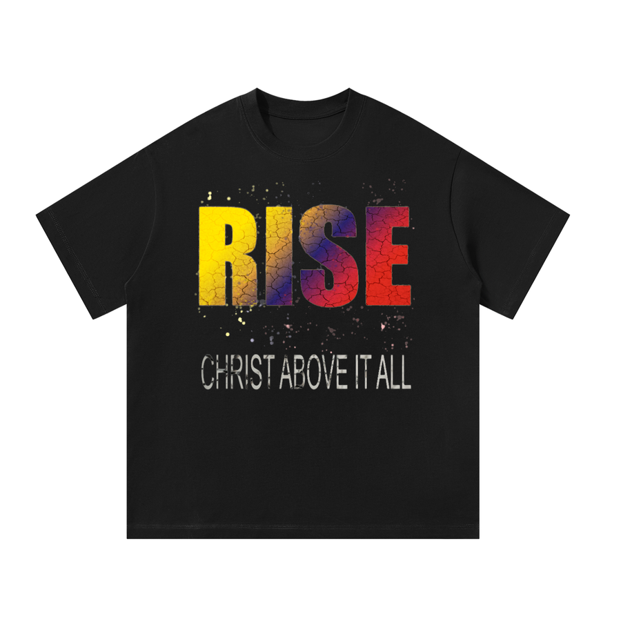 RISE — Christ Above All Tee| Nexus Luxora