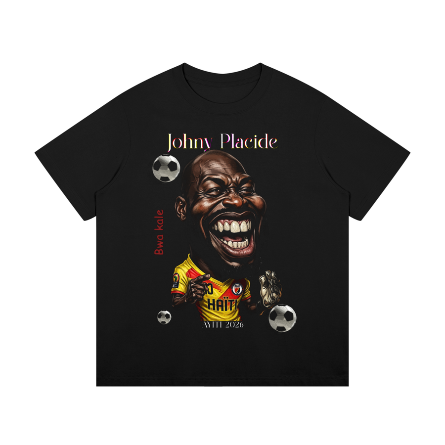 Johny Placide Haiti Tee — Ayiti WC 2026 | Grenadiers